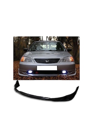 Honda Civic Vtec 2 S2000 Ön Ek Karlık Plastik Mat Siyah 2001 2002 2003 Makyajsız Kasa Karlık+bodykit+ek