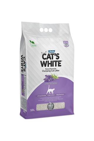 Cats White Lavanta Kokulu Kedi Kumu 10 Lt