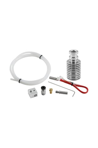 Yaleker Aibecy 3d Yazıcı Isıtıcı Ucu Seti - 1.75mm Filament, 0.4mm Nozzle, 12v 40w, Termistör Ve 30cm Teflon Boru