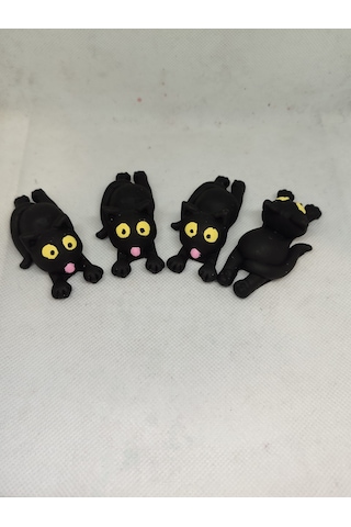 Tırmanan Kedi Magnet Siyah