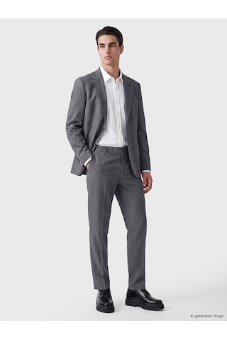 Lcw Busıness Siyah Regular Fit Erkek Blazer Ceket Diğer