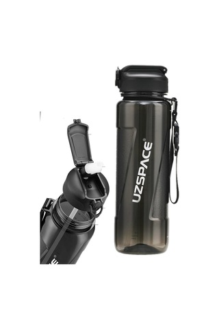 Uzspace Fiftyfifty Pipetli 1000ml -büyük Boy- Tritan Su Matarası 001