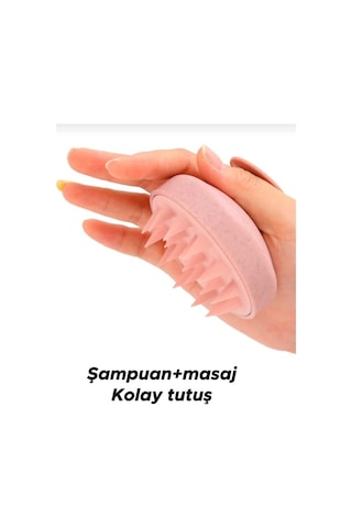 Eyens Professional Duş Tarağı Yumuşak Silikon Saç Yıkama&saç Derisi Masaj Tarağı