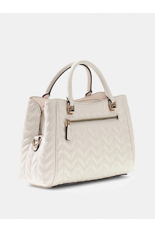 Guess Stacey Girlfriend Kadın Beyaz El Çantası Hwgg9741060-off