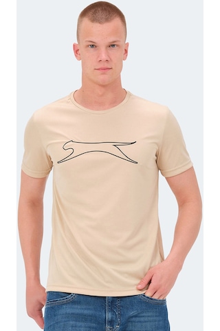Slazenger NELLE IN Erkek  Bej Tişört