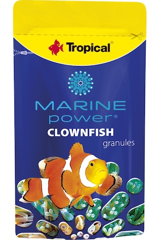 Tropical Marine Power Clownfish Granules Balık Yemi 15 Gr