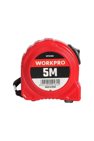 Workpro Wp261003 5mx19mm Beyaz Çelik Şerit Metre Standart