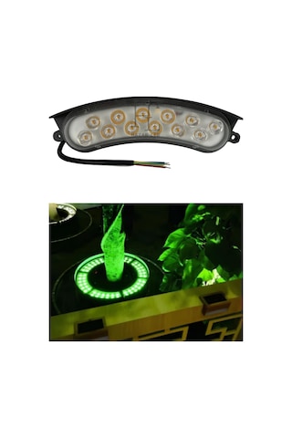 12 Watt Bahçe Armatürü Led Palmiye Ağaç Ve Sütun Aydınlatma Ip68 Dış Mekan Bahçe Aydınlatma Pembe Pembe