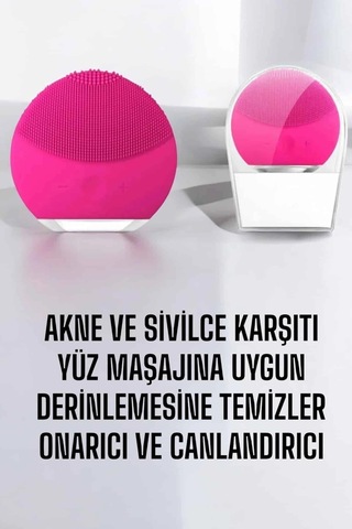 Zenvia Yüz Temizleme Ve Masaj Aleti Tüm Cilt Tipleri İçin Uygun, Vücut Dinamizminı Artıran Znv2026 34645818