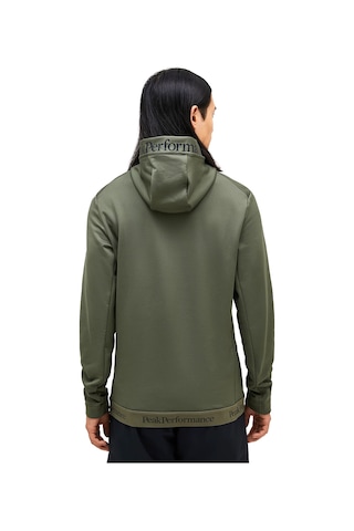 Peak Performance Rider Tech Zip Hood Erkek Yeşil Outdoor Polar G79554060 Yeşil