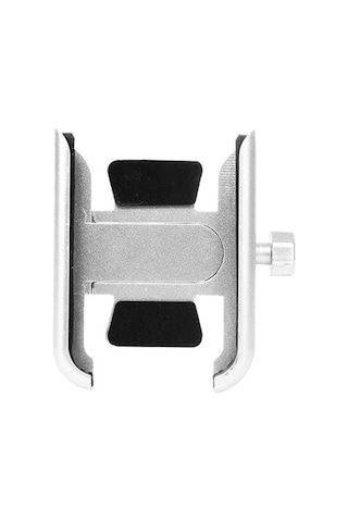 Monyee Motor Geri Görüş Aynası Telefon Tutucu Alüminyum Alyaşlı Sabitlenebilir Anti Kayma Navigasyon Stantı Siyah