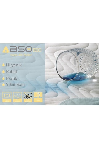 Medtex Abso Eco 85 x 90 CM Kanatlı Yatak Koruyucu