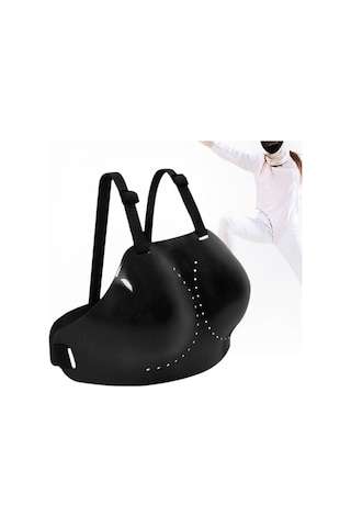 Pazly Xs Taekwondo Siyah Renkli Sanda Kadın İçin Homyl Göğüs Folyo Eskrim Epee Nj Siyah