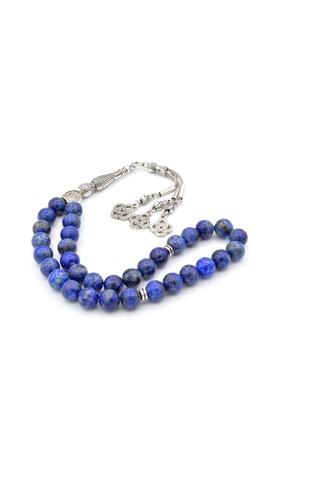 Hakiki Doğal Lapis Lazuli Taşı Tesbih İri Boy