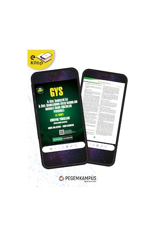2026 Gys İl Özel İdareleri İle İl Özel İdarelerinin Üyesi Oldukları Mahalli İdare Birlikleri Personeli 4. Grup Görevde Yükselme Sınavlarına Hazırlık Konu Anlatımlı Soru Bankası E-kitap
