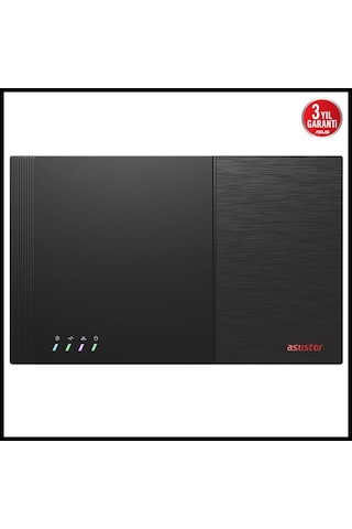Asustor Fs6712x Flashtor 12 Pro, Intel N5105 Cpu, 4gb Ddr4 Ram, 12x8tb M.2 Nvme Yuvası, Hdmı, 10gb