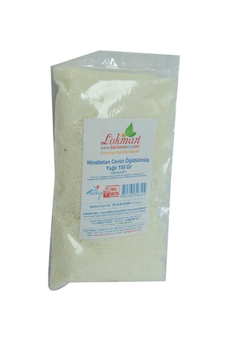 Hindistan Cevizi Öğütülmüş Yağlı 100 Gr Paket Doğal