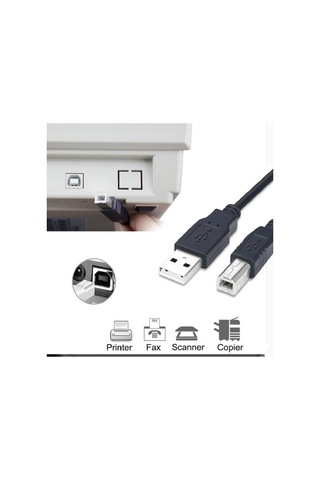 Ancheyn Yazıcı Printer Usb Ara Bağlantı Kablosu Usb 2.0 Yüksek Hız 5 M 4913