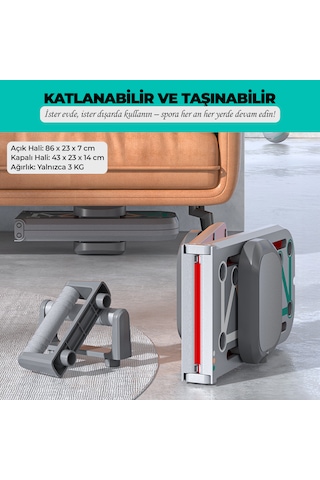 Çok Fonksiyonlu Akıllı Şınav Egzersiz Tahtası Direnç Lastik Bandı Taşınabilir Antrenman Sistemi