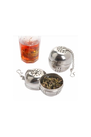 Jms Paslanmaz Çelik Topu Çay Net Filtre Ev Mutfak Malzemeleri Diğer