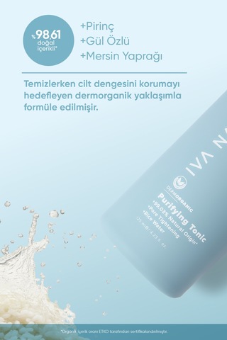 Iva Natura Aloe Vera Ve Gül Suyu Özlü Arındırıcı Ve Gözenek Sıkılaştırıcı Tonik 125 ML