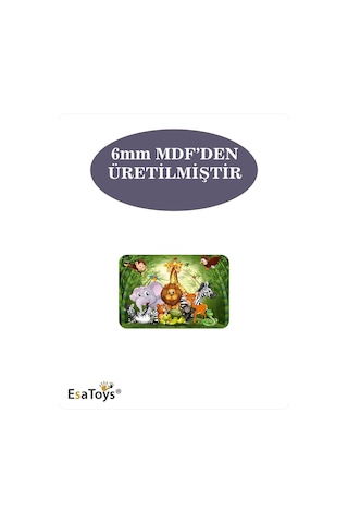 Ahşap Çocuk Puzzle 6 Parça-70