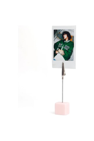 Fujifilm Instax Mini 12 Fotoğraf Makinesi + 10'lu Film + Kıskaçlı Stand + Pvc Albüm + Simli Pleksi Kılıf Seti Pembe