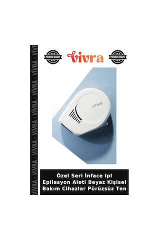 Özel Seri İnface Ipl Epilasyon Aleti Beyaz Kişisel Bakım Cihazlar Pürüzsüz Ten