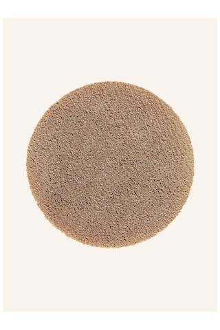Musa Banyo Paspası 80 Cm, Yuvarlak, Yumuşak, Kaymaz, Hızlı Kuruyan Kahve - Bej