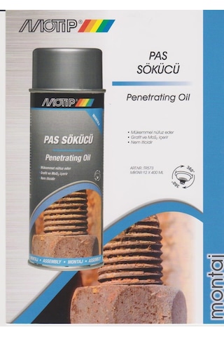Motip Pas Sökücü Sprey - Penetrating Oil 400 ML