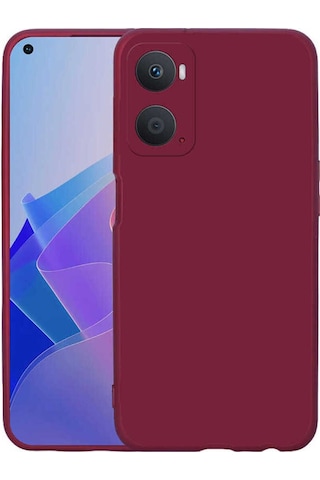 Oppo A36 Kılıf Zore Mara Lansman Kapak Kırmızı