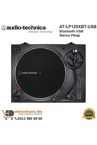 Audio Technica At-Lp120Xbt-Usb Bluetooth Usb Stereo Pikap