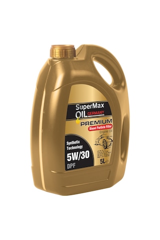 Supermax Oil Germany Premium 5W-30 DPF Sentetik Motor Yağı 5 L