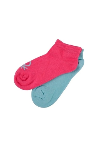 United Colors Of Benetton Benetton 2 Li Babet Çorap Bnt-g24089 Fuşya