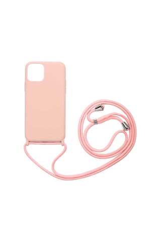 Apple Uyumlu iPhone 12 Pro Max Tchs Ropi Kılıf-pembe Açık Pembe Açık