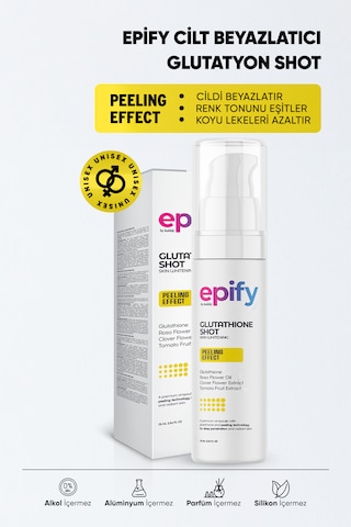 Epify Glutatyon Shot Cilt Beyazlatıcı Krem 75 ML