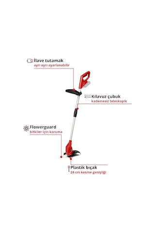 Einhell GC-CT 18/24 Solo Kenar Kesme Makinesi Akü Ve Şarj Hariç