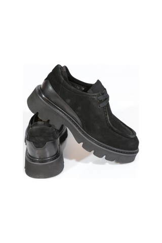 Dgn 108 Erkek Loafer Ayakkabi Siyah Süet