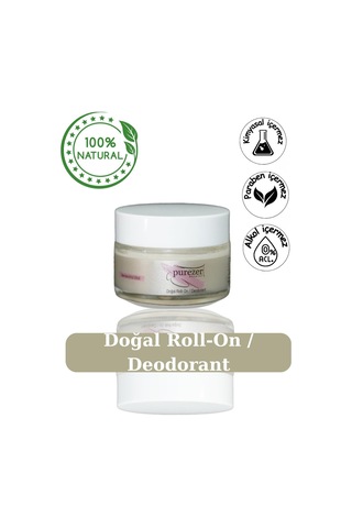 Purezer Natural Doğal Roll-On Deodorant 30 ML
