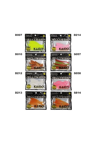 Kaido Jellyworm Jw95 Silikon Yem 10lu Pk Renk: S058