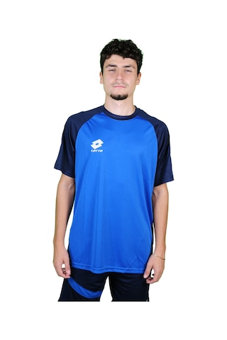 Lotto Erkek Tişört 5w M-bloccon Tee 5pr Tpt 102055461 Mavi
