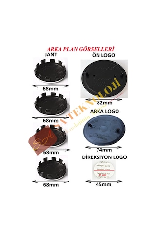 Bmw 50.yıl özel logo seti (Newworld Fullblack 51148132375-511482)