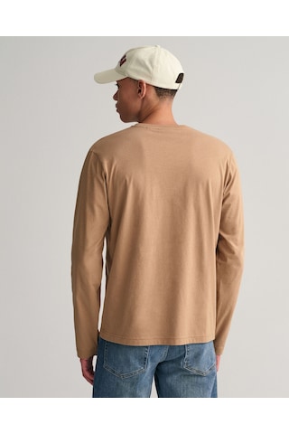 Gant Erkek Sweatshırt 2004049-213 2004049-213 Kahverengi Kahverengi