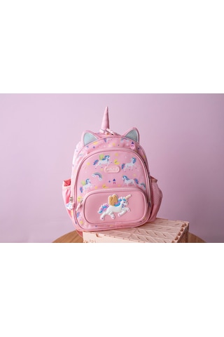 Packnjoy - Çocuk Sırt Çantası Small 2-4 Yaş - Golden Horn Pembe