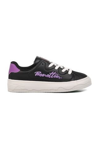 United Colors Of Benetton Siyah-beyaz Unisex Sneaker Benetton Bnı-10102 Z Siyah-beyaz Siyah - Beyaz