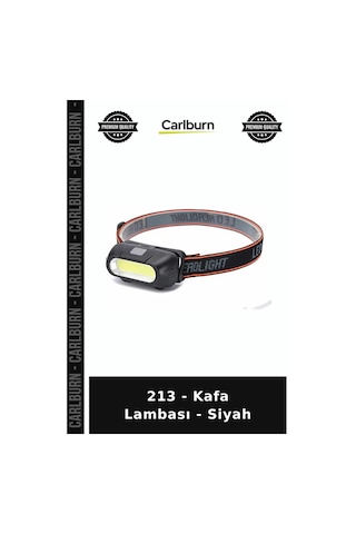 Özel Üretim Aydınlatma Kamp Outdoor El Feneri 213 - Kafa Lambası - Siyah Diğer