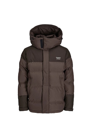 Jack & Jones Jack Jones Jortwice Erkek Günlük Mont 12238881-Chocolate-Brown Kahverengi