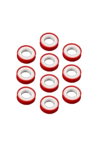 10 Adet Teflon Bant 10mt X 0.075mm X 12mm