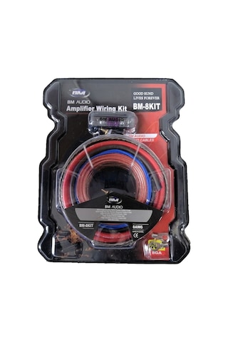 Bm Audio Boschmann Bm-8kit 8ga Amfi Kablo Seti