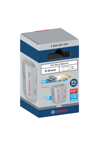 Bosch Pro 44 Mm Multi Vidalı Bi-metal Panç 2608901510